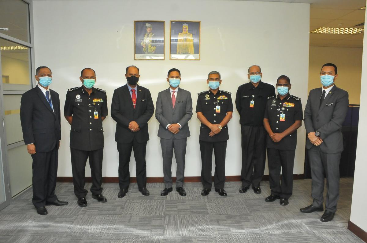 kunjungan hormat Ketua Pengarah Keselamatan Kerajaan keatas Ketua