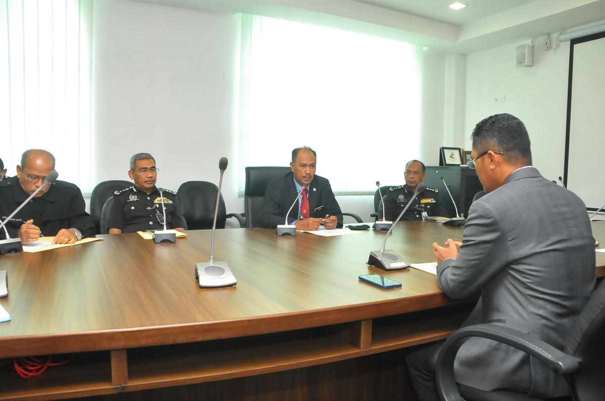 kunjungan hormat Ketua Pengarah Keselamatan Kerajaan keatas Ketua