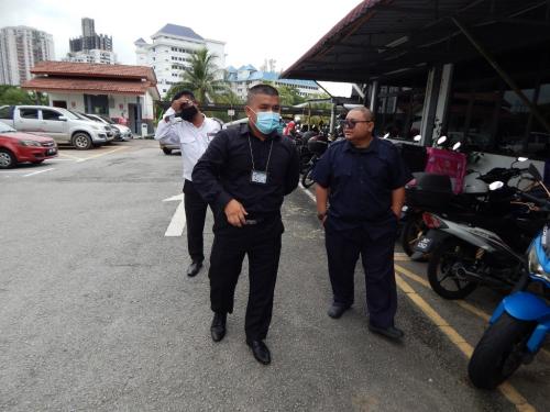 Pemeriksaan Inspektorat Mengejut Keselamatan Perlindungan Di Pejabat Daerah Johor Bahru (Oktober)