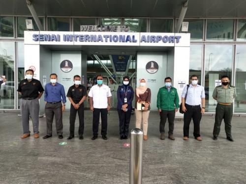 Pemeriksaan Keselamatan Ke Atas Instalasi Sasaran Penting Di Lapangan Terbang Antarabangsa Senai (Oktober)