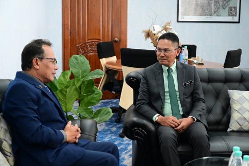 Kunjungan Hormat Ketua Pengarah CGSO ke Atas YB Setiausaha Kerajaan Negeri Pulau Pinang