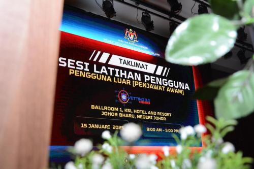 Sesi Latihan Sistem e-Vetting 3.0 bagi Zon Selatan