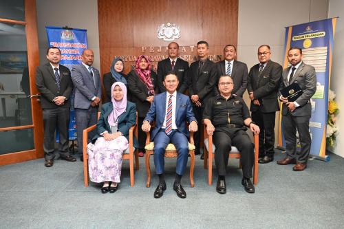 Majlis Amanat Kenaikan Pangkat dan Pertukaran Pegawai Kanan CGSO 1 Mac 2023, Putrajaya