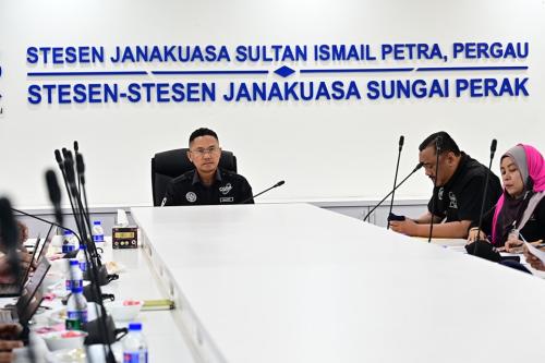 Tinjauan Keselamatan Perlindungan YBhg. Dato' Ketua Pengarah Keselamatan Kerajaan ke Stesen Janakuasa Sultan Ismail Petra Pergau, Kelantan