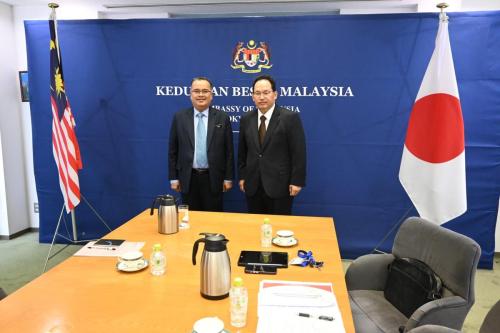 Kunjungan Hormat ke Atas Tuan Yang Terutama Dato’ Duta Besar dan Program Inspektorat Pematuhan Keselamatan Perlindungan di Kedutaan Besar Malaysia, Tokyo, Jepun