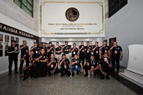 Penugasan Pasukan Keselamatan Pejabat Ketua Pegawai Keselamatan Kerajaan Malaysia (CGSO), Jabatan Perdana Menteri Sempena Sambutan Hari Kebangsaan Tahun 2024 Peringkat Kebangsaan