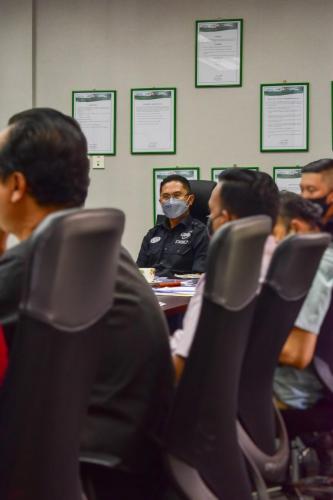 YBrs. Tuan KP CGSO bersama Tim Naziran Sasaran Penting telah melaksanakan naziran ke atas Sasaran Penting milik Senari Synergy Sdn Bhd, Kuching, Sarawak