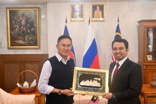 YBrs Tuan Rahimi bin Ismail, Ketua Pengarah Keselamatan Kerajaan telah mengadakan lawatan kerja ke Kedutaan Besar Malaysia di Moscow Rusia dan Konsulat Jeneral Malaysia di Istanbul Turkiye