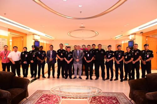 Program Tinjauan Keselamatan Ketua Pengarah Keselamatan Kerajaan di Terminal 1 dan Terminal 2 Lapangan Terbang Antarabangsa Kuala Lumpur