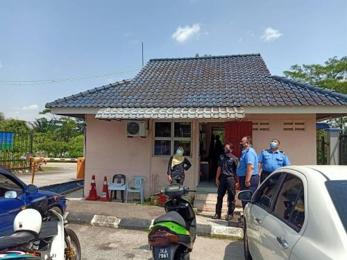 Pemeriksaan Keselamatan Sasaran Penting Oleh Pengarah Keselamatan Kerajaan Negeri Johor Di Stesen Radar Bukit Lunchu Masai, Johor