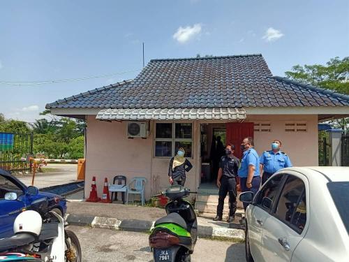 Pemeriksaan Keselamatan Sasaran Penting Oleh Pengarah Keselamatan Kerajaan Negeri Johor Di Stesen Radar Bukit Lunchu Masai, Johor