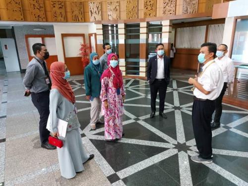 Lawatan Kerja YBrs. Tuan Rahimi bin Ismail, Ketua Pengarah Keselamatan Kerajaan ke Kompleks D6, Putrajaya 