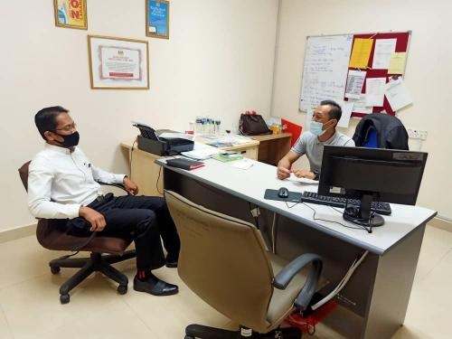 Sesi Engagement Oleh Ybrs. Encik Zainor Bin Zailan, Pengarah Keselamatan Kerajaan Negeri Johor Dengan Pegawai Kader Pejabat Ketua Pegawai.