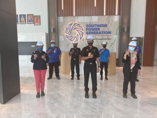 Pemeriksaan Keselamatan Kawasan Larangan Dan Tempat Larangan  Oleh Pengarah Keselamatan Kerajaan Negeri Johor Di Southern Power Generation Pasir Gudang