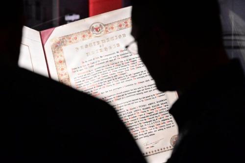 Tinjauan Keselamatan YBhg. Dato' Ketua Pengarah Keselamatan Kerajaan Malaysia ke Atas Muzium Kebudayaan Borneo