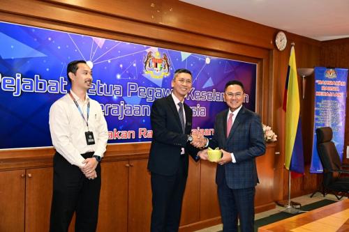 Sumbangan Bubur Lambuk Sempena Ramadhan Anjuran Kelab Sukan dan Kebajikan Pejabat Ketua Pegawai Keselamatan Kerajaan Malaysia, Jabatan Perdana Menteri