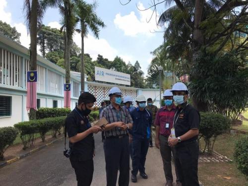 Pemeriksaan Sasaran Penting KPKK WPKL di Loji Air Bukit Nanas pada 26.8.2020
