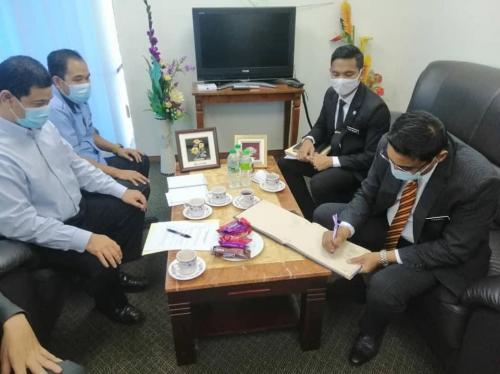 Perbincangan Penyelarasan Inspektorat Anugerah Khas Keselamatan Perlindungan (Iakkp) 2021 Di Jabatan Keselamatan Dan Kesihatan Pekerjaan (Jkkp) Negeri Kelantan