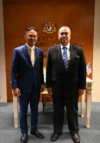 Sesi perbincangan telah diadakan di antara Bahagian Pembangunan Organisasi (BPO) Jabatan Perkhidmatan Awam (JPA) bersama Pejabat Ketua Pegawai Keselamatan Kerajaan Malaysia (CGSO)