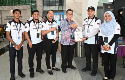 Penyertaan Pasukan Skuad Pejabat Ketua Pegawai Keselamatan Kerajaan Malaysia Sempena Hari Terbuka Kementerian Sumber Asli dan Kelestarian Alam (NRES)