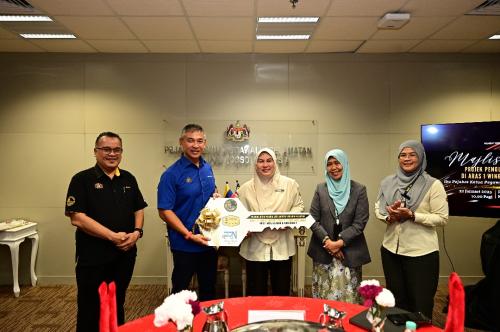 Majlis Penyerahan Projek Pengubahsuaian Ruang Pejabat CGSO