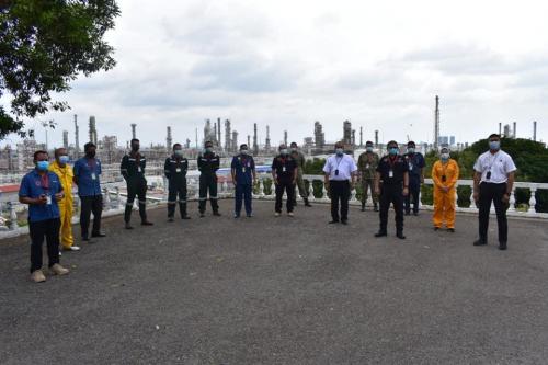 Pemeriksaan keselamatan Jawatankuasa Kecil Pemeriksaan Keselamatan Sasaran Penting (JKPKSP) Negeri Melaka bagi meningkatkan tahap kualiti keselamatan perlindungan sasaran penting di Daerah Melaka Tengah