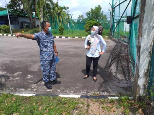 Perbincangan Berkaitan Keselamatan Di Stesen Radar Bukit Lunchu Masai, Johor Darul Ta'zim Pada 29 Disember 2020