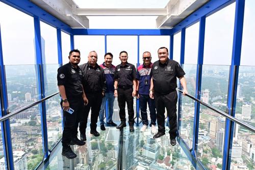 Lawatan YBrs. Tuan Ketua Pengarah Keselamatan Kerajaan dan Delegasi CGSO ke Menara Kuala Lumpur