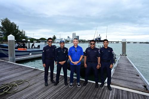 Observasi Keselamatan di Sekitar Jambatan Pulau Pinang Oleh YBhg. Datuk Ketua Pengarah Keselamatan Kerajaan