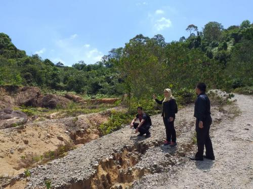 Pemeriksaan Keselamatan Mengejut Sasaran Penting  Oleh Pengarah Keselamatan Kerajaan Negeri Johor Di Stesen Radar Bukit Lunchu Masai, Johor