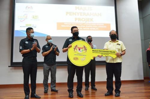 Majlis Penyerahan Projek Menaik Taraf Pusat Latihan Keselamatan Perlindungan Malaysia (PLKPM) Fasa 2 bertempat di Auditorium PLKPM