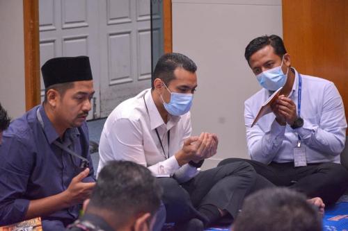 Majlis Bacaan Yasin Bulanan anjuran KESKEB CGSO dan Sumbangan Kurma oleh Ketua Pengarah Keselamatan Kerajaan merangkap Penaung KESKEB CGSO.