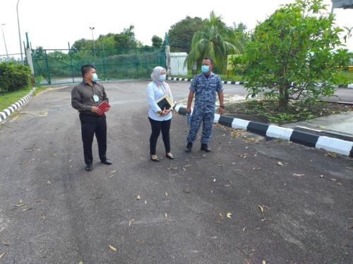 Perbincangan Berkaitan Keselamatan Di Stesen Radar Bukit Lunchu Masai, Johor Darul Ta'zim Pada 29 Disember 2020