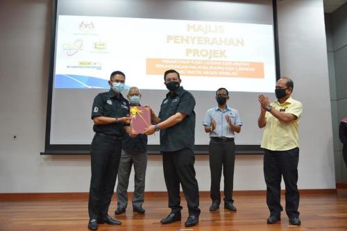 Majlis Penyerahan Projek Menaik Taraf Pusat Latihan Keselamatan Perlindungan Malaysia (PLKPM) Fasa 2 bertempat di Auditorium PLKPM