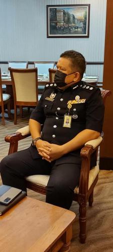 Kunjungan Hormat YBrs. Tuan Rahimi Bin Ismail, Ketua Pengarah Keselamatan Kerajaan Kepada YDH. ACP Tuan A. Asmadi Bin Haji Abdul Aziz, Ketua Polis Daerah Putrajaya