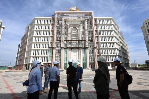 Lawatan YBhg. Dato' Ketua Pengarah Keselamatan Kerajaan ke Projek Bangunan Gunasama Persekutuan,Tunjong,Kota Bharu, Kelantan