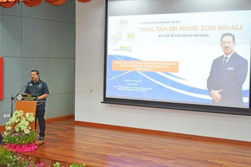 Majlis Penyerahan Projek Menaik Taraf Pusat Latihan Keselamatan Perlindungan Malaysia (PLKPM) Fasa 2 bertempat di Auditorium PLKPM