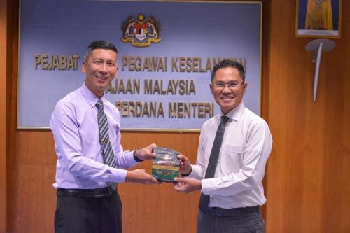 Majlis Bacaan Yasin Bulanan anjuran KESKEB CGSO dan Sumbangan Kurma oleh Ketua Pengarah Keselamatan Kerajaan merangkap Penaung KESKEB CGSO.