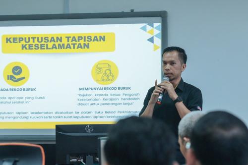 Bengkel Penentuan Tapisan Keselamatan Halus Siri 2/2024 Pejabat Ketua Pegawai Keselamatan Kerajaan Malaysia, Jabatan Perdana Menteri