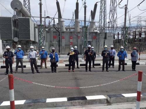 Pemeriksaan Keselamatan Sasaran Penting Oleh Pengarah Keselamatan Kerajaan Negeri Johor Di Pencawang Masuk Utama (PMU) Plentong Johor Bahru