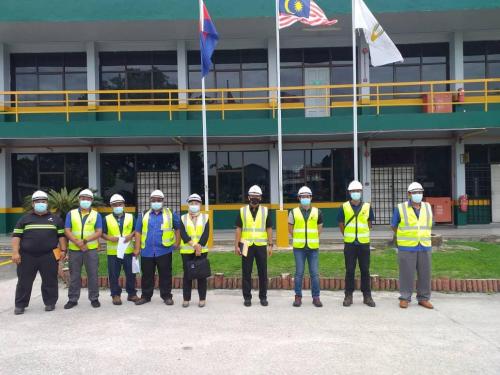 Pemeriksaan Keselamatan Kawasan Larangan Dan Tempat Larangan Oleh Pengarah Keselamatan Kerajaan Negeri Johor Di Padiberas Nasional Berhad Pasir Gudang