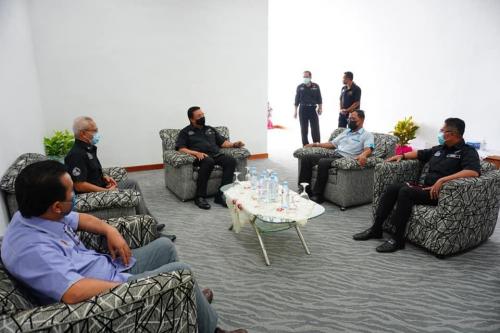 Majlis Penyerahan Projek Menaik Taraf Pusat Latihan Keselamatan Perlindungan Malaysia (PLKPM) Fasa 2 bertempat di Auditorium PLKPM