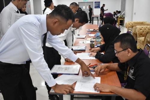 Sesi Lapor Diri Pengambilan Baharu Pegawai Keselamatan, Penolong Pegawai Keselamatan, Pembantu Keselamatan dan Pengawal Keselamatan, Pejabat Ketua Pegawai Keselamatan Kerajaan Malaysia, Jabatan Perdana Menteri.