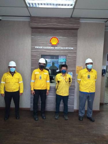 Pemeriksaan Keselamatan Mengejut Sasaran Penting  Oleh, Pengarah Keselamatan Kerajaan Negeri Johor Di Depoh Shell Pasir Gudang, Johor