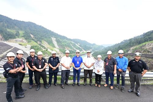Lawatan Pemeriksaan Keselamatan Mengejut Ketua Pengarah Keselamatan Kerajaan ke Empangan Tasik Kenyir, Terengganu
