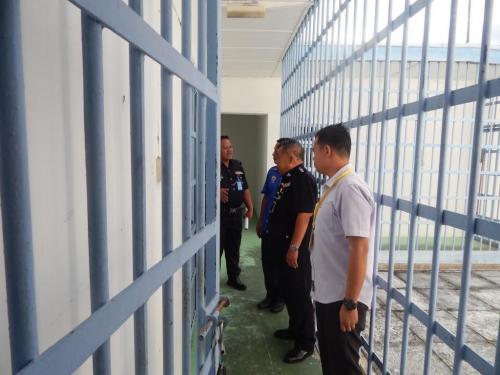 Pemeriksaan Keselamatan Fizikal Kawasan Larangan Dan Tempat Larangan Di Balai Polis Tambunan, Sabah Pada 20 Februari 2019