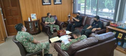 Pemeriksaan Keselamatan Perlindungan Fizikal Kawasan Larangan Di Markas  2 Briged, Ipoh