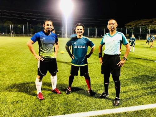 Perlawanan Persahabatan Bola Sepak CGSO Labuan Dan Jabatan Belia Dan Sukan (JBS) Labuan.