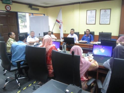 Inspektorat Pematuhan Keselamatan Perlindungan di FELCRA Kuala Pilah 15 Mac 2018