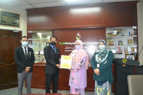Pemeriksaan Inspektorat Anugerah Khas Keselamatan Perlindungan Tahun 2021 oleh Pejabat Ketua Pegawai Keselamatan Kerajaan Malaysia (CGSO) Negeri Sembilan